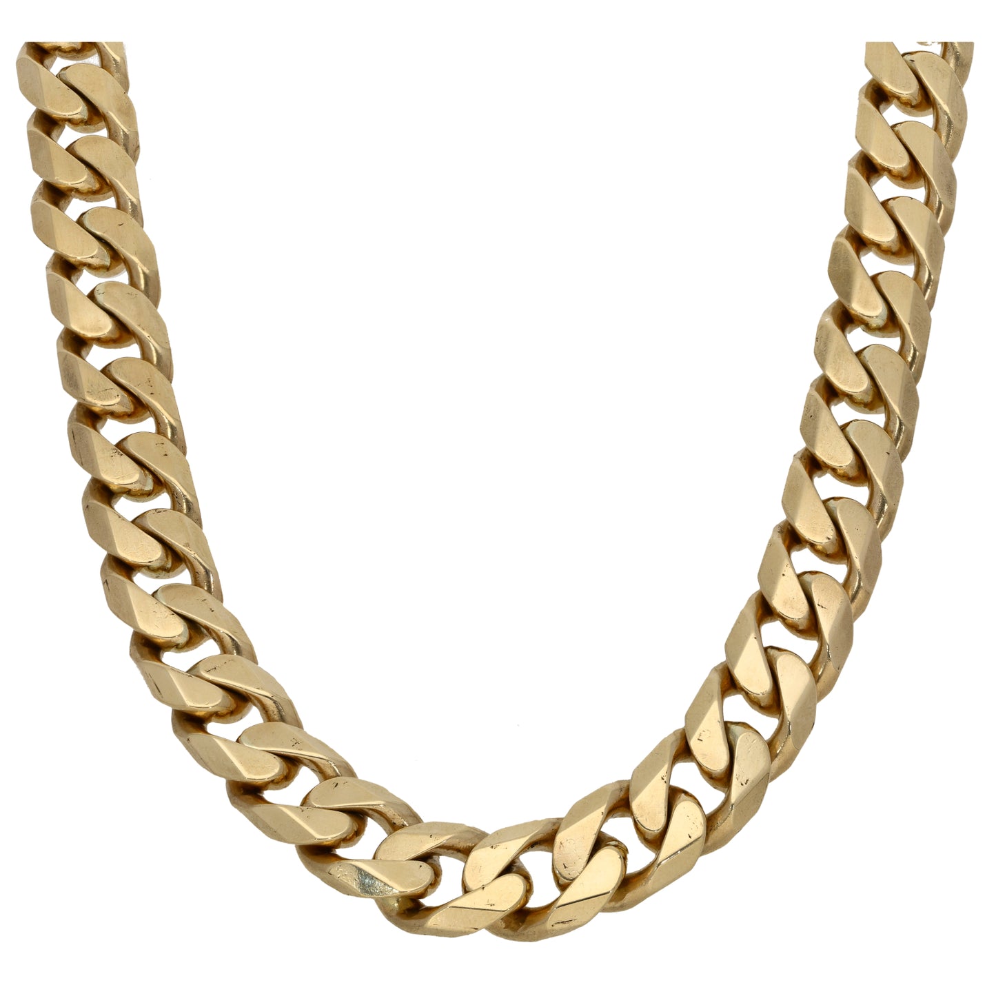 9ct Gold Curb Chain 22"
