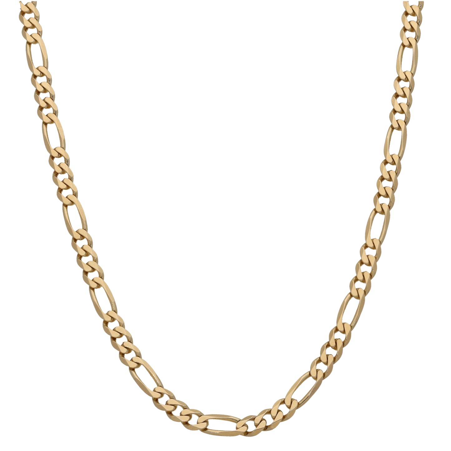 9ct Gold Figaro Chain 26"