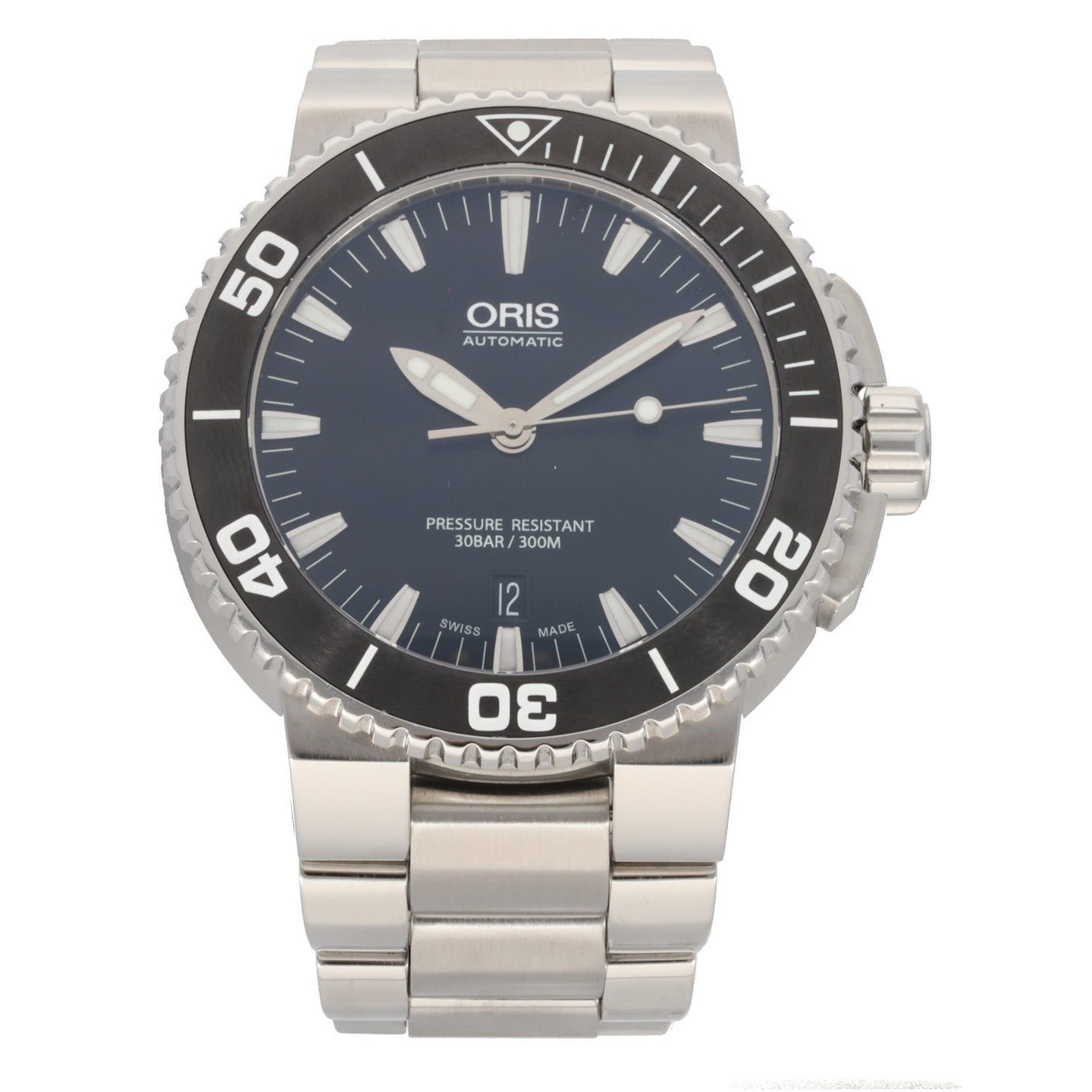 Oris Aquis 7653 43mm Stainless Steel Watch