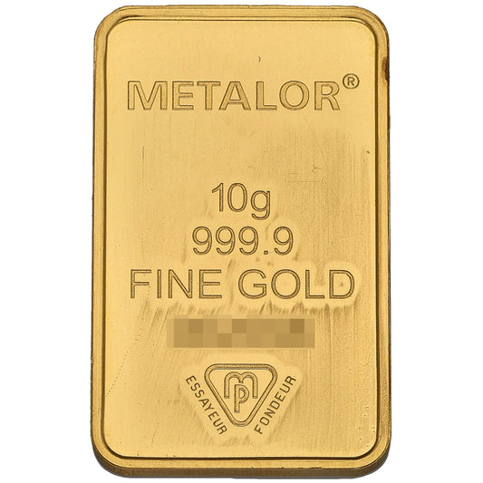24ct 10g Gold Bar