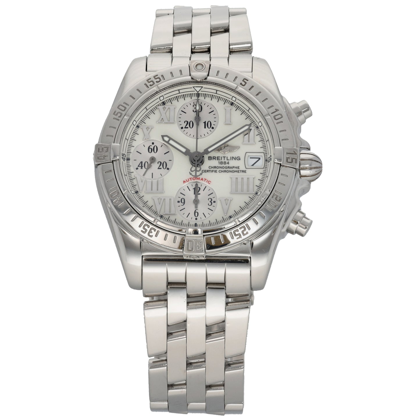 Breitling Cockpit A13358 39mm Stainless Steel Watch
