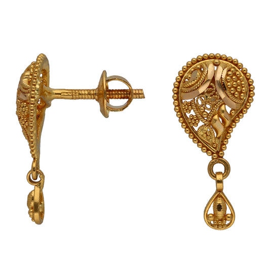 22ct Gold Dress/Cocktail Earrings