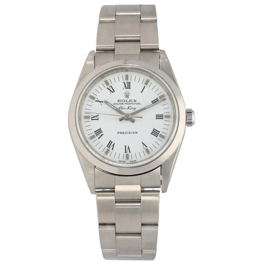 Rolex Air King 14000m 34mm Stainless Steel Watch
