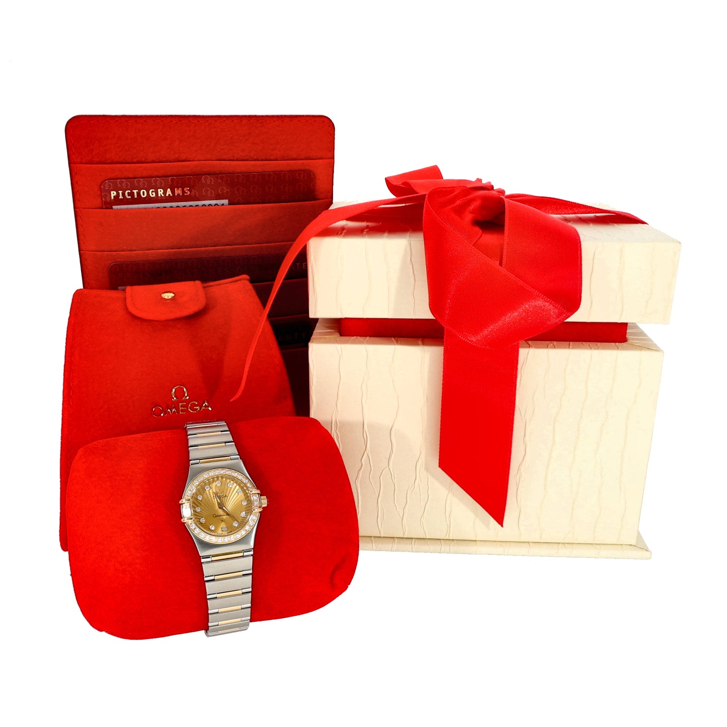 Omega Constellation 111.25.23.60.58.001 23mm Bi-Colour Watch