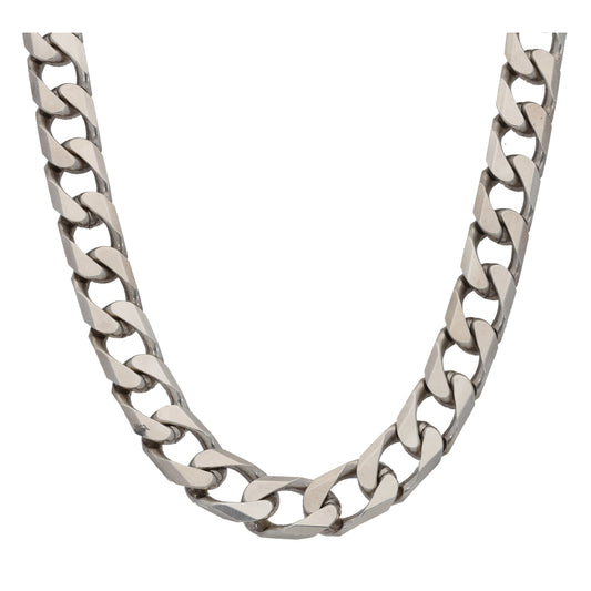 Sterling Silver Curb Chain 20"