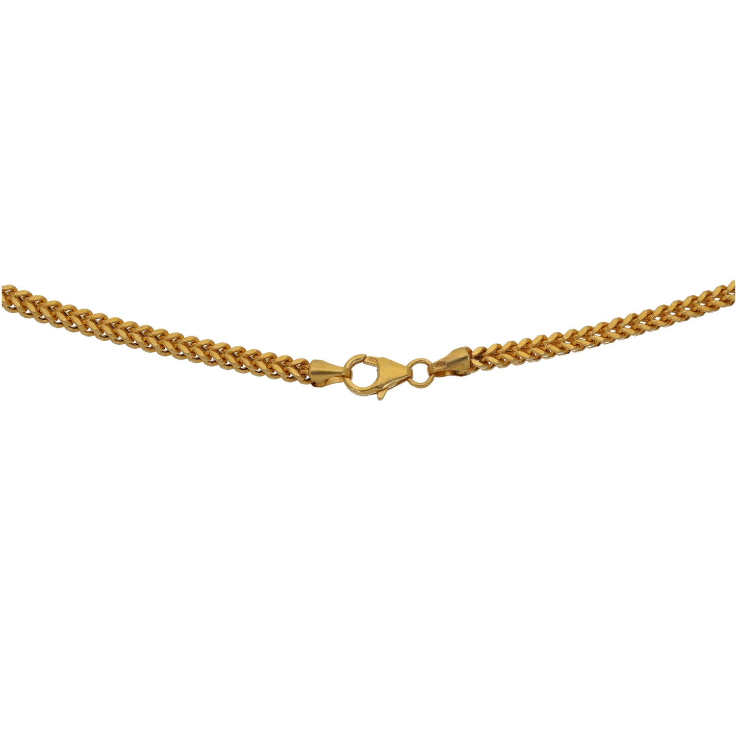 22ct Gold Foxtail Chain 24"