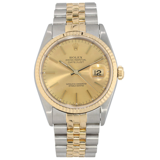 Rolex Datejust 16233 36mm Bi-Colour Watch
