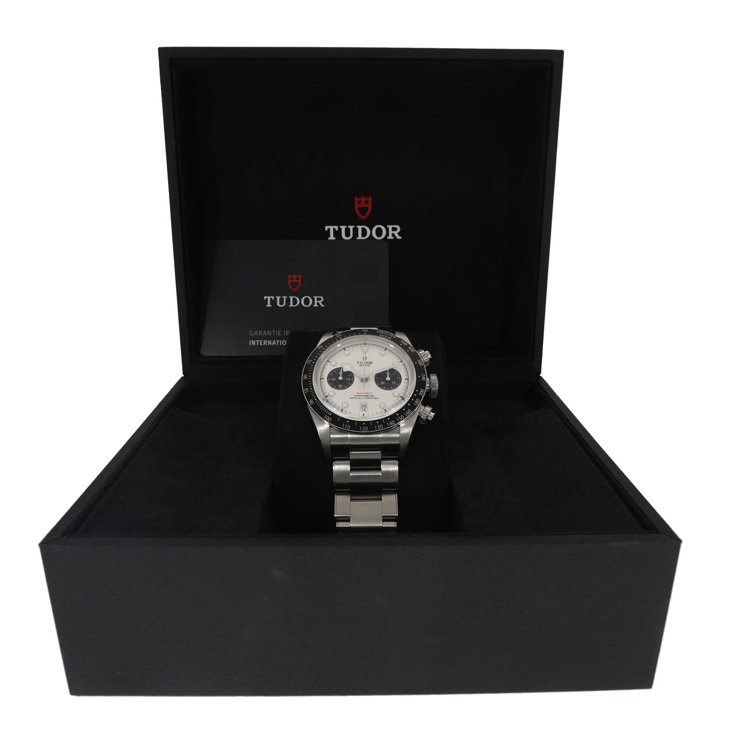 Tudor Black Bay Chrono 79360, Panda Dial, Stainless Steel case and bracelet