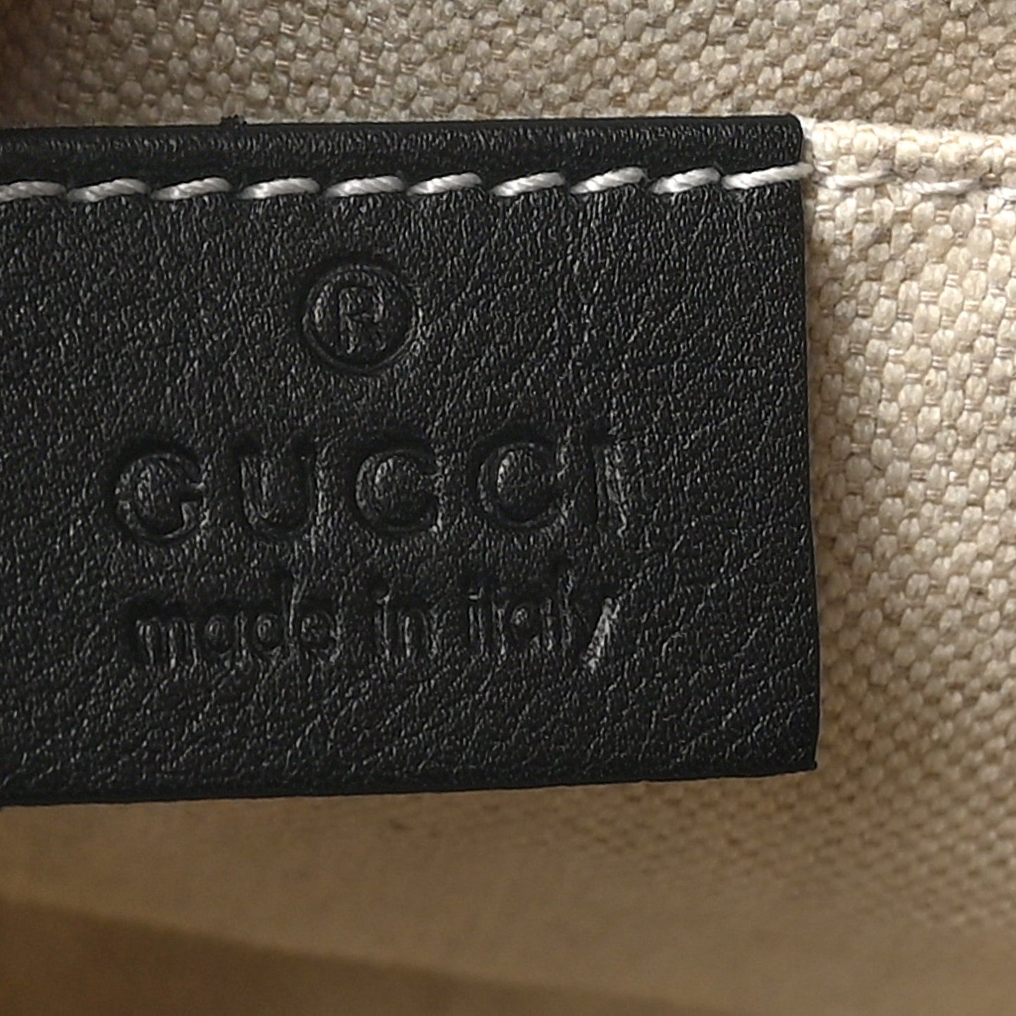 Gucci Guccissima Emily Chain Leather Bag - Black