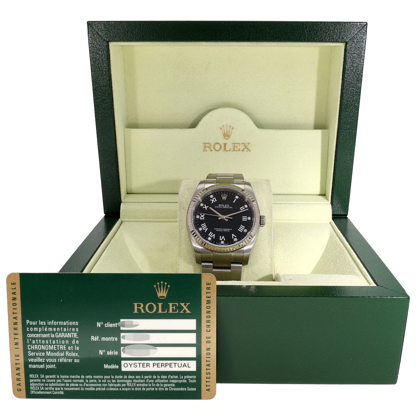 Rolex Oyster Perpetual 116034 36mm Stainless Steel Watch