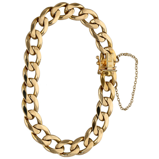 9ct Gold Curb Bracelet