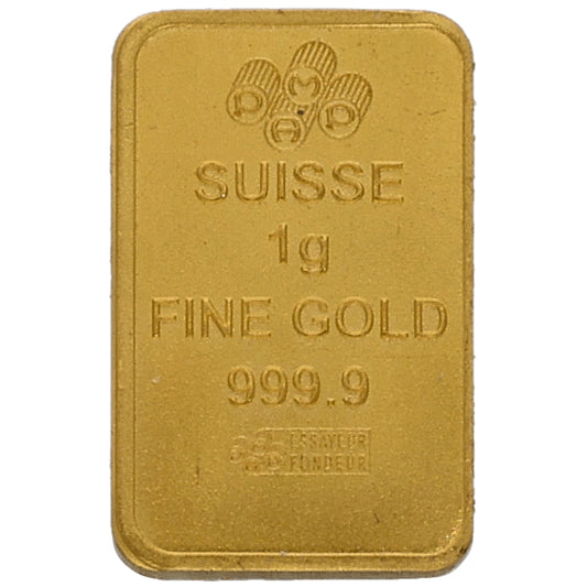 24ct 1g Gold Bar