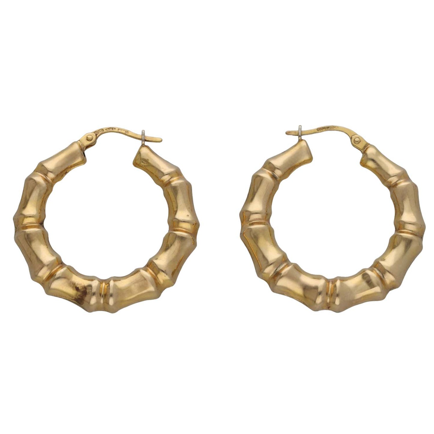 9ct Gold Hoop Earrings