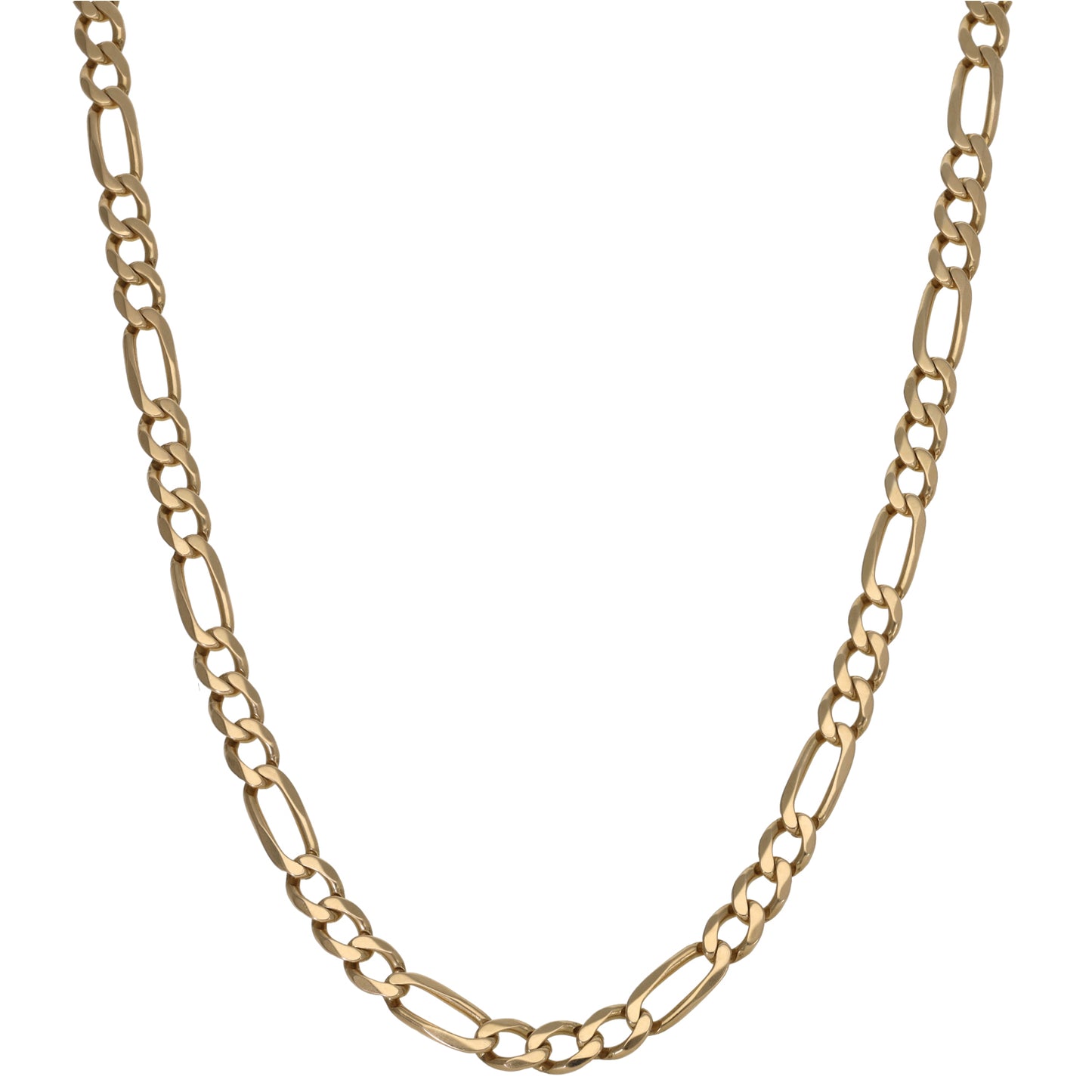 9ct Gold Figaro Chain 22"