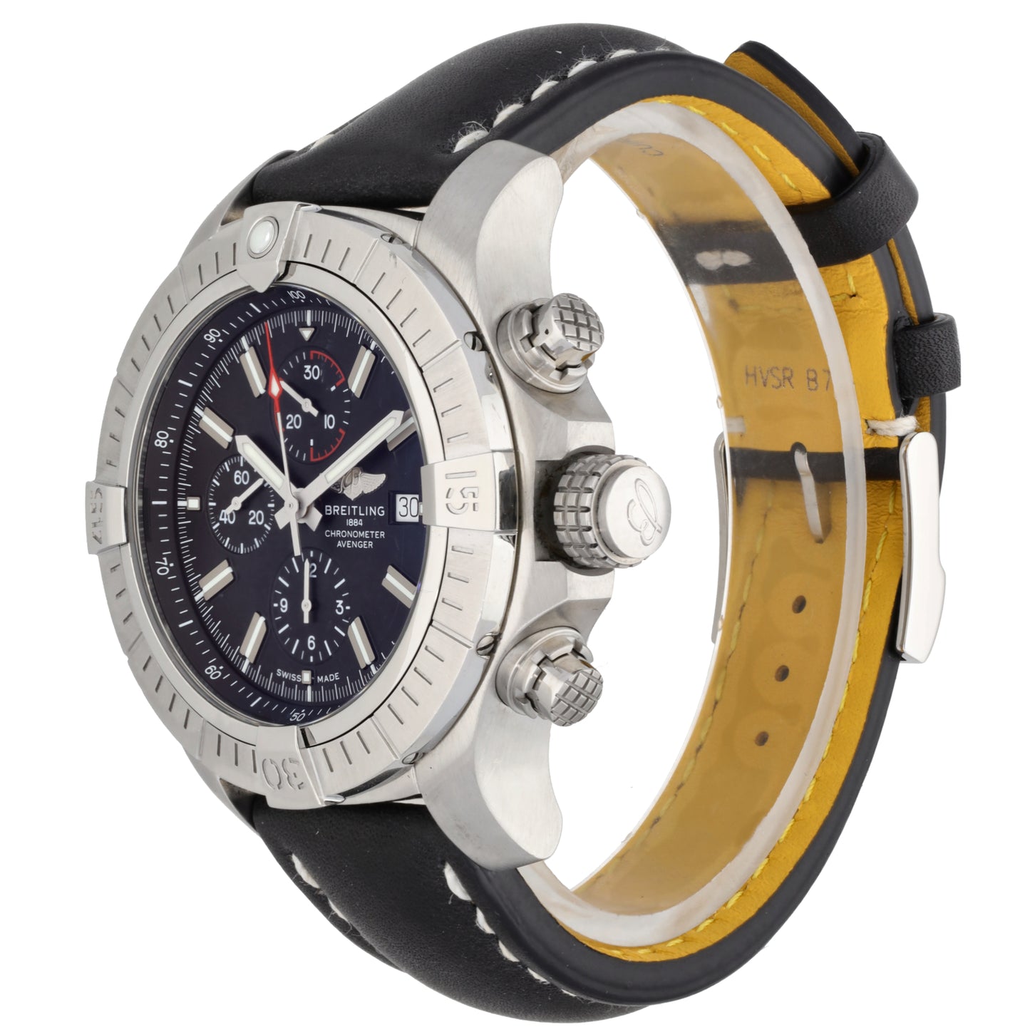 Breitling Super Avenger A13375 48mm Stainless Steel Watch