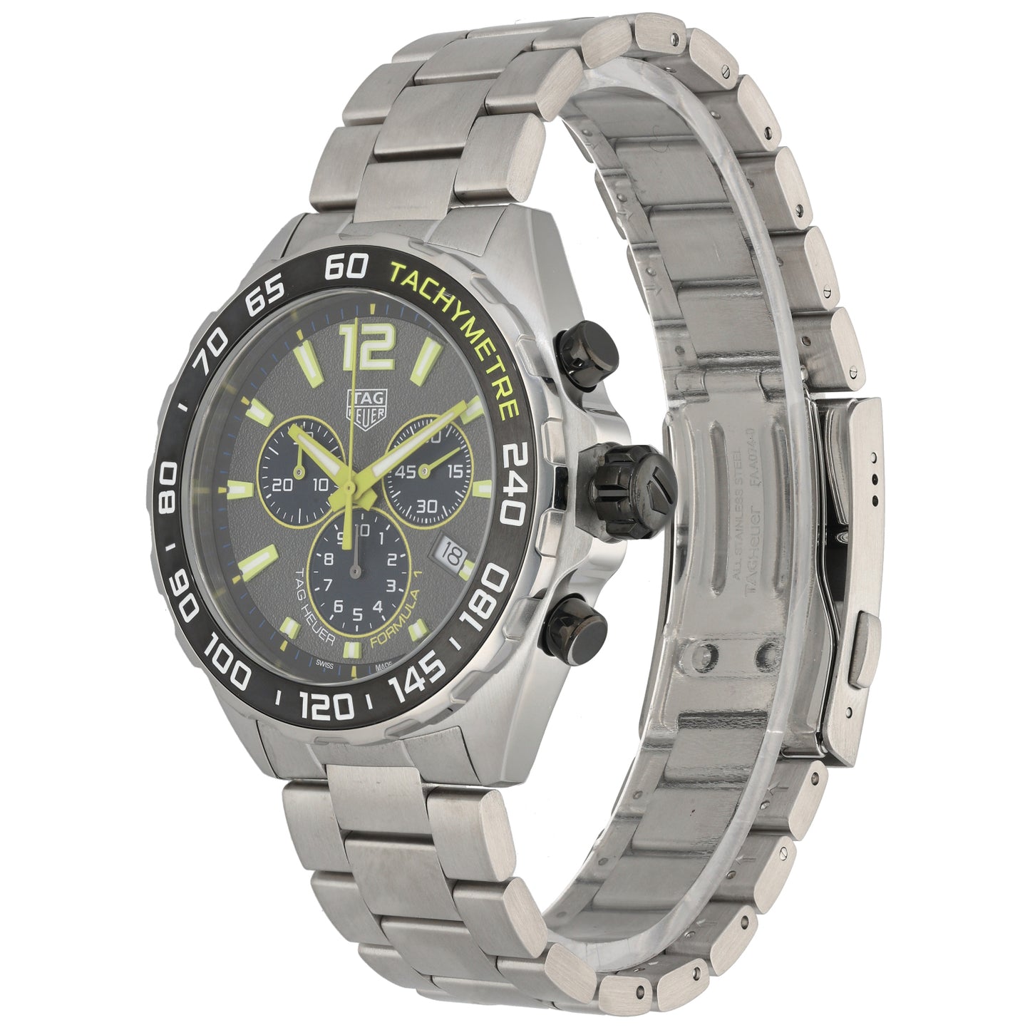 Tag Heuer Formula 1 CAZ101AG 43mm Stainless Steel Watch