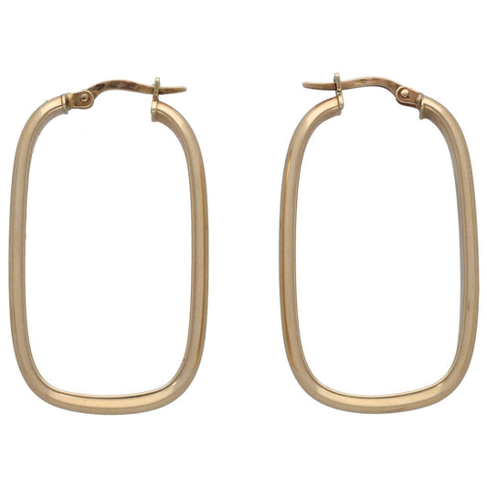 9ct Gold Creole Earrings