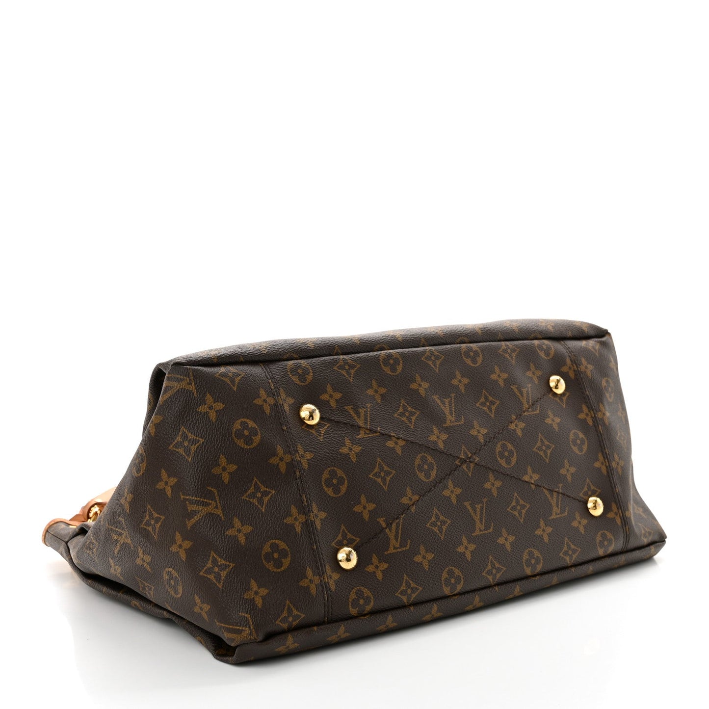 Louis Vuitton Artsy MM Monogram Coated Canvas Bag - Brown