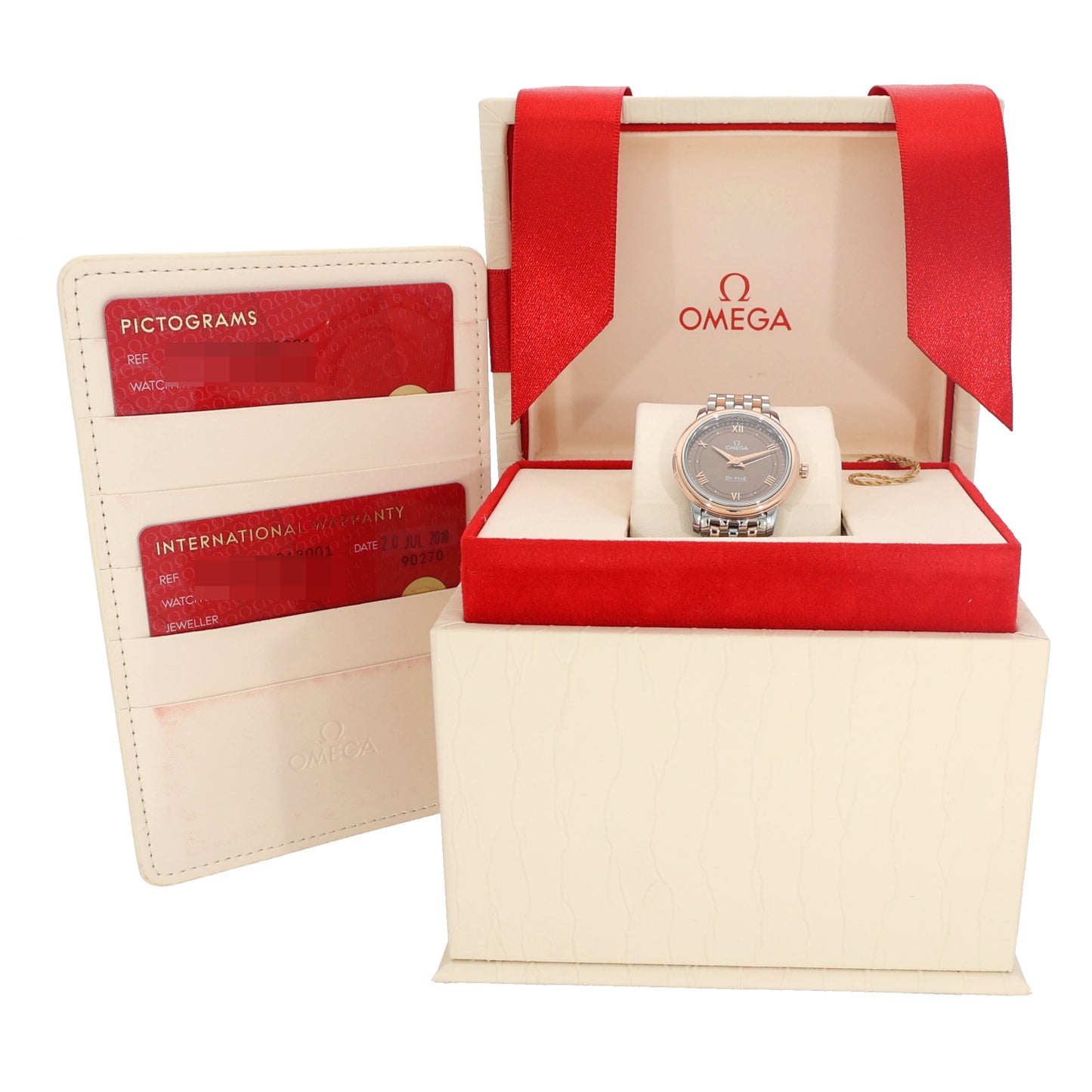 Omega De Ville Prestige 424.20.27.60.13.001 27.4mm Bi-Colour Watch