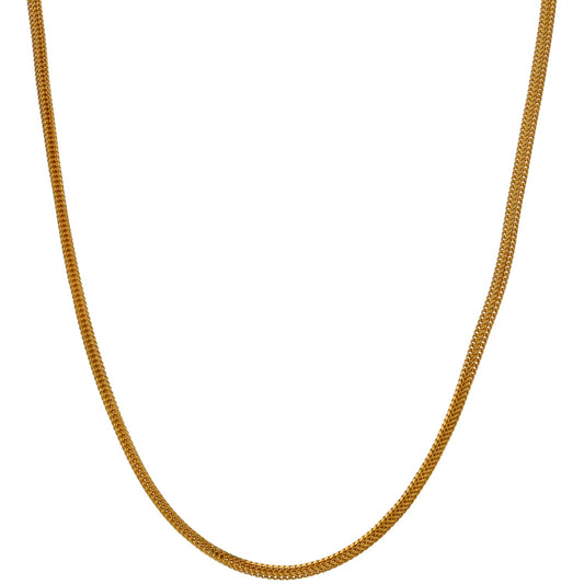 22ct Gold Fancy Necklace 18"