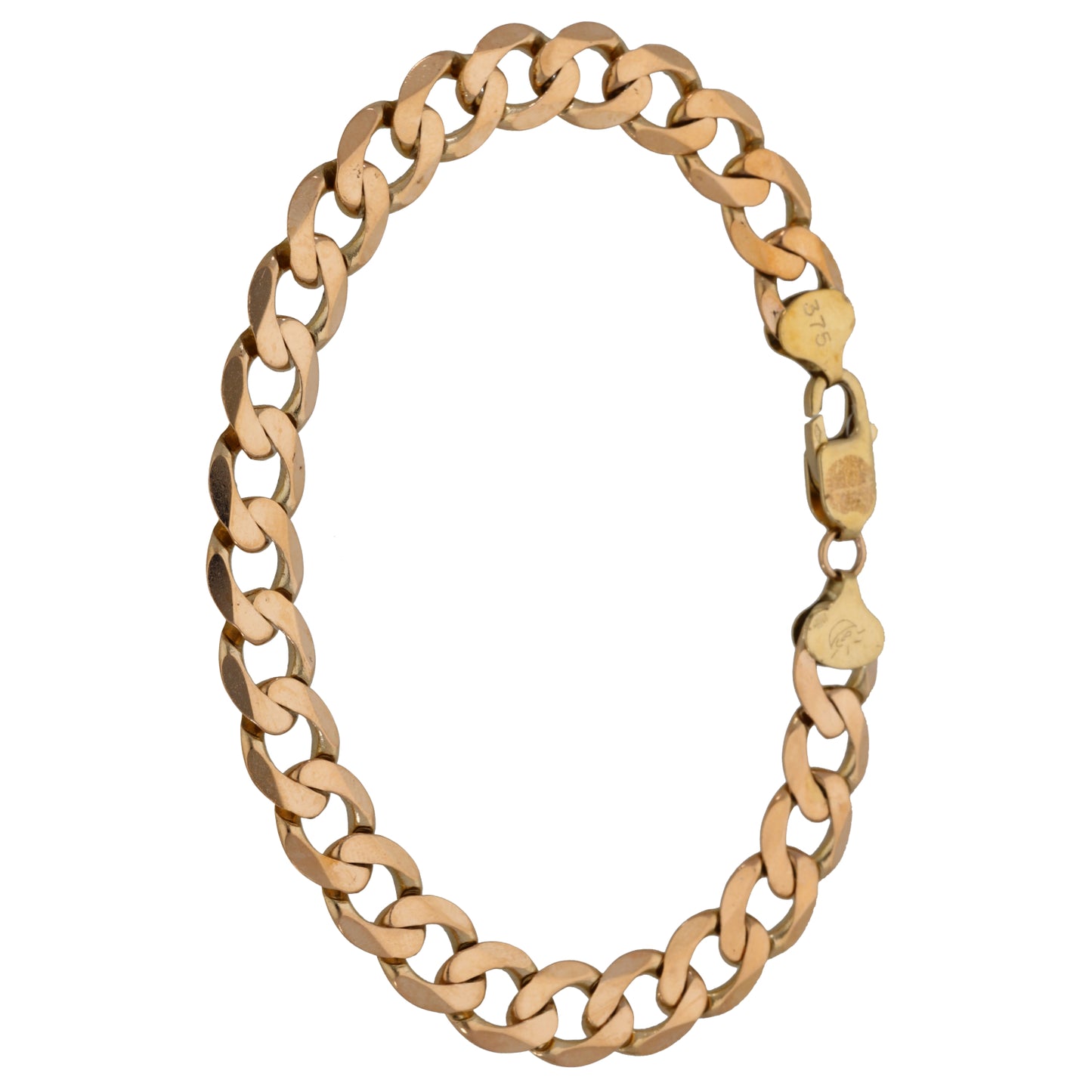 9ct Gold Curb Bracelet