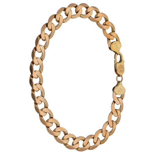 9ct Gold Curb Bracelet