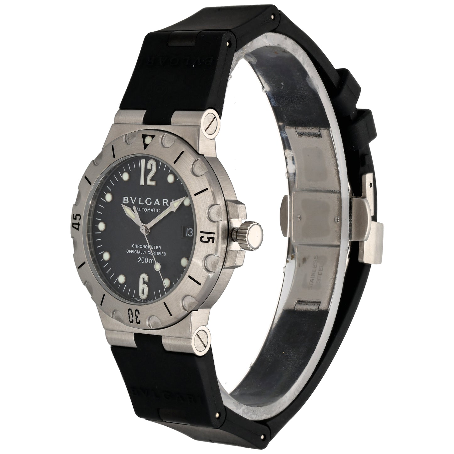 Bvlgari Diagono SD 38 S 38mm Stainless Steel Watch