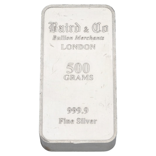 Fine Silver 500g Bar