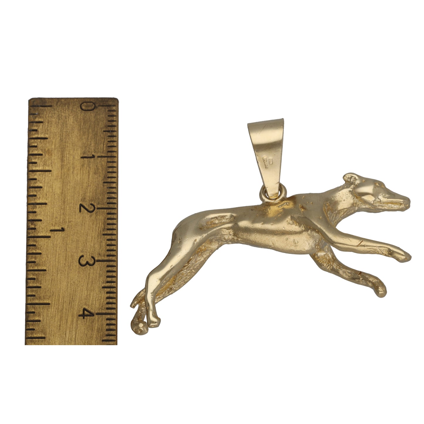 9ct Gold Dog Pendant