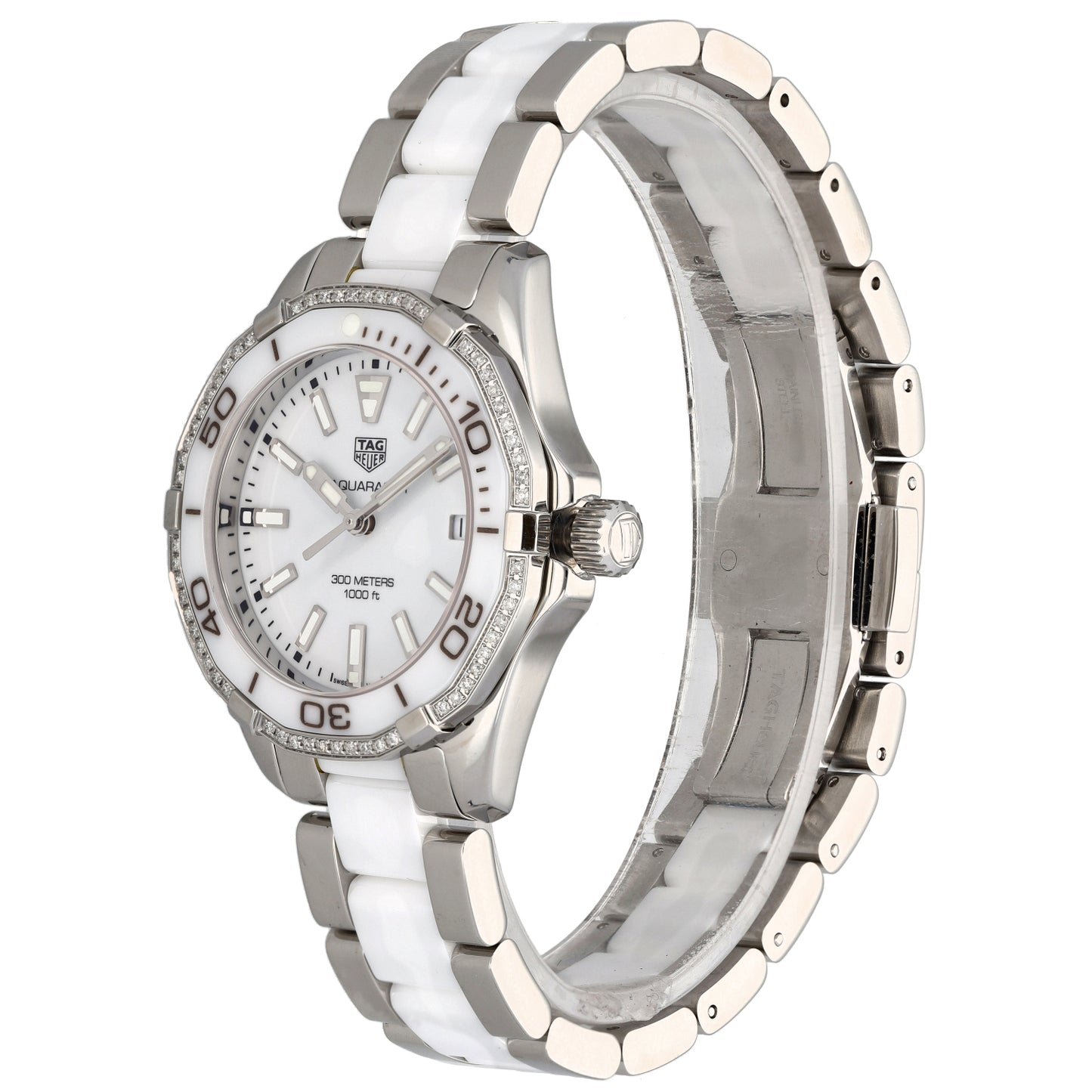 Tag Heuer Aquaracer WAY131H 35mm Bi-Colour Watch