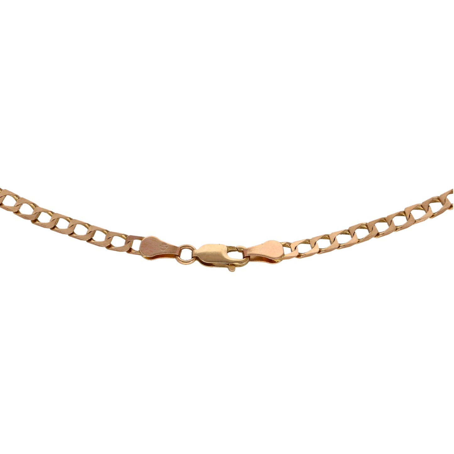 9ct Gold Curb Chain 20"