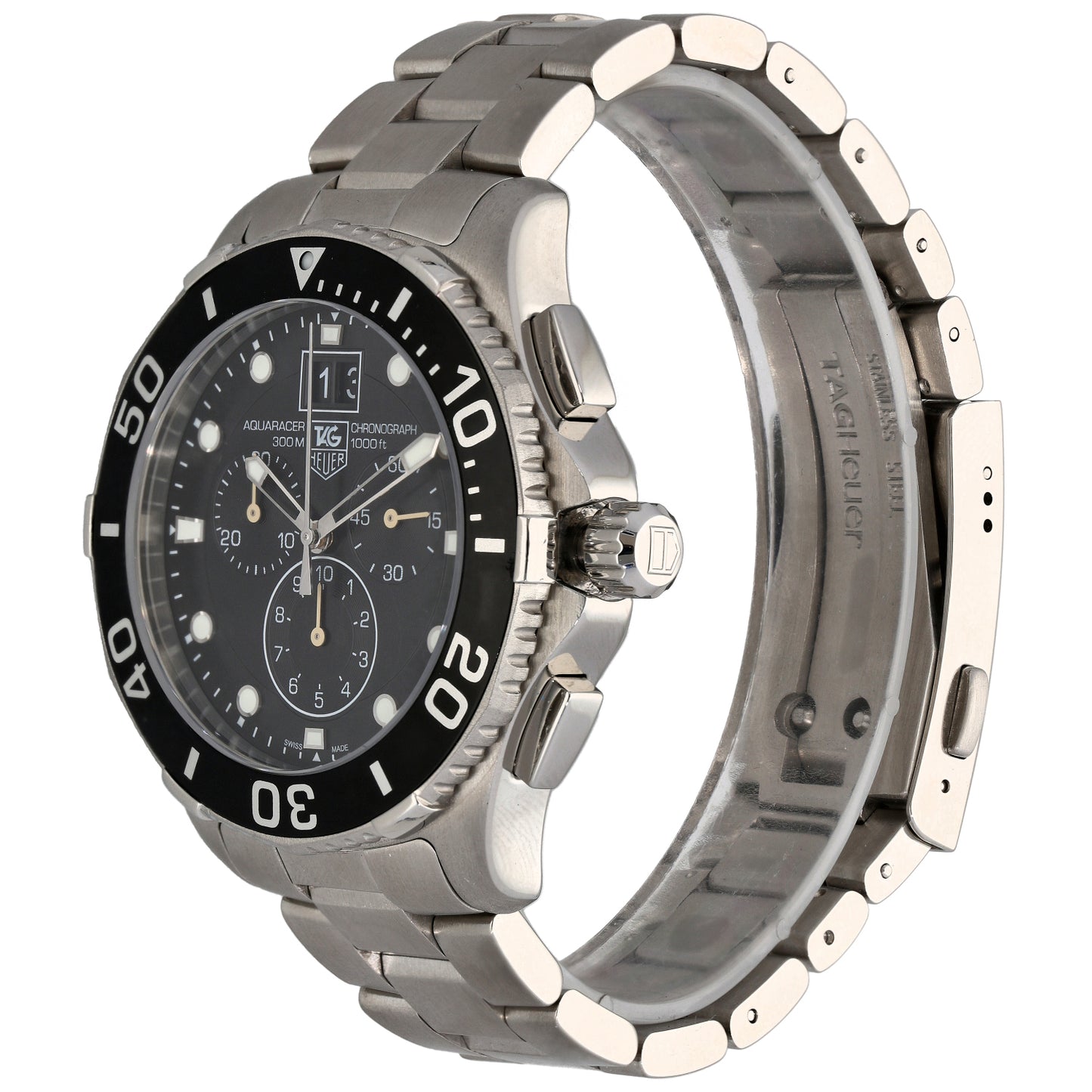 Tag Heuer Aquaracer CAN1010 43mm Stainless Steel Watch