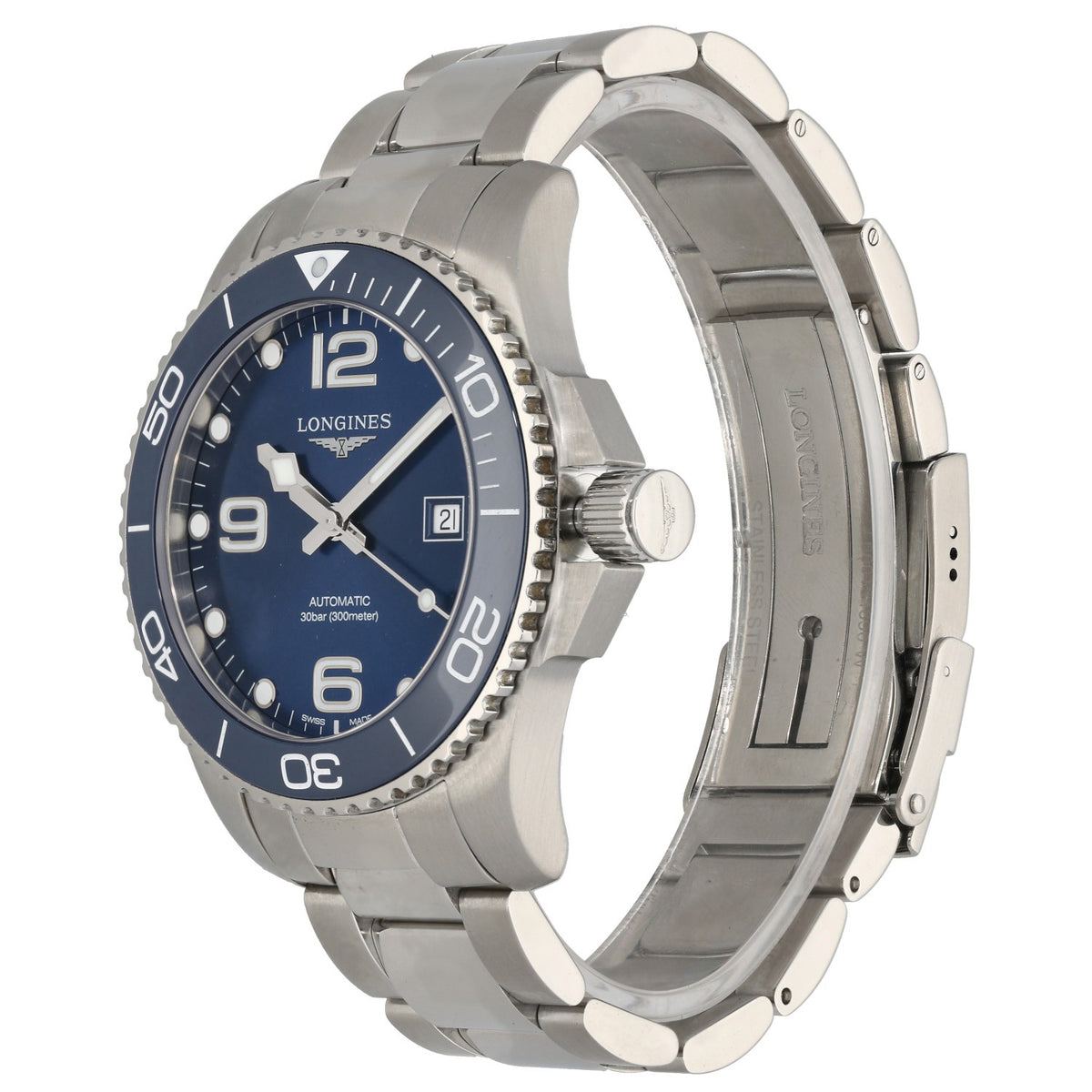 Longines Hydro Conquest L3.782.4 43mm Stainless Steel Watch