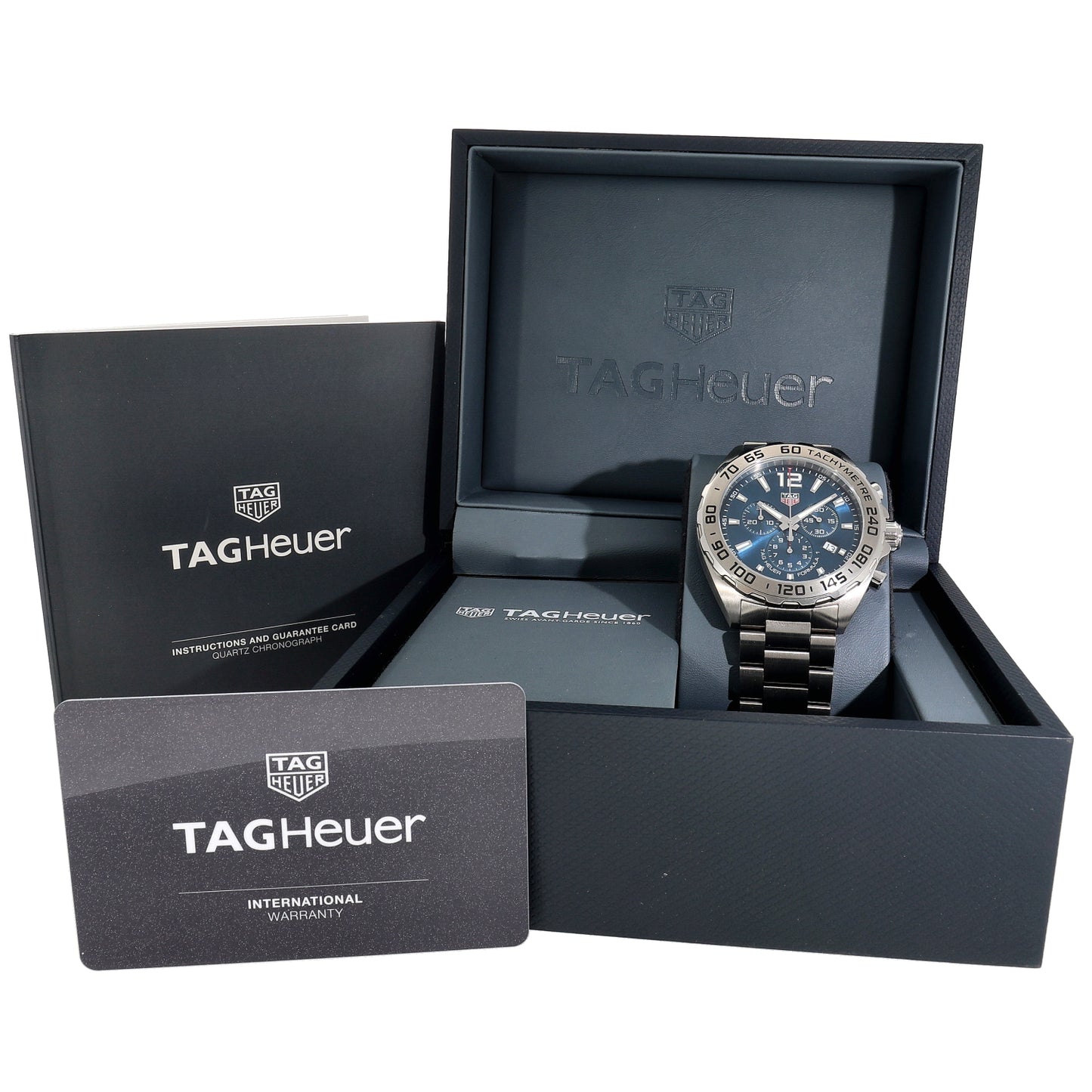 Tag Heuer Formula 1 CAZ101K 43mm Stainless Steel Watch