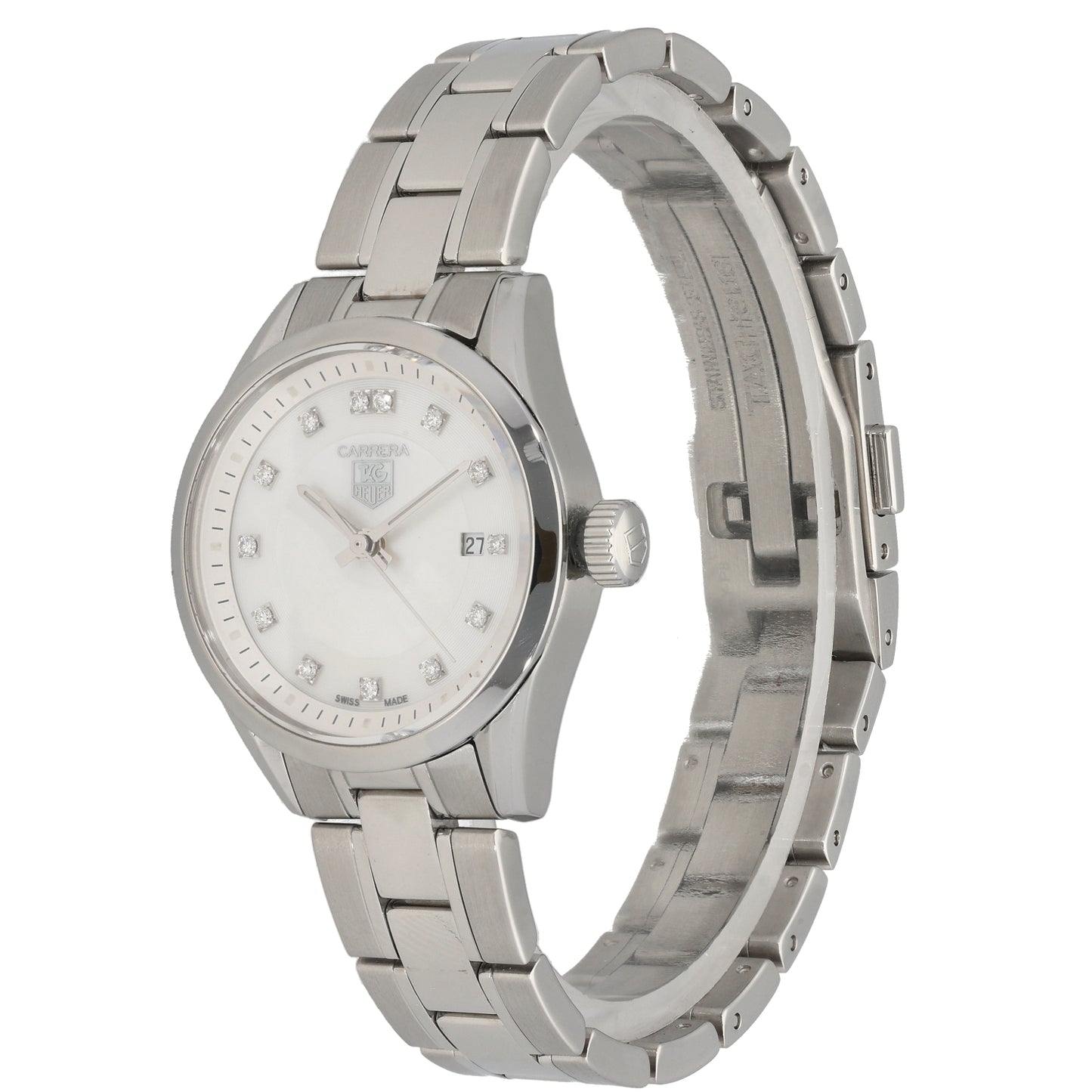 Tag Heuer Carrera WV1411 27mm Stainless Steel Watch