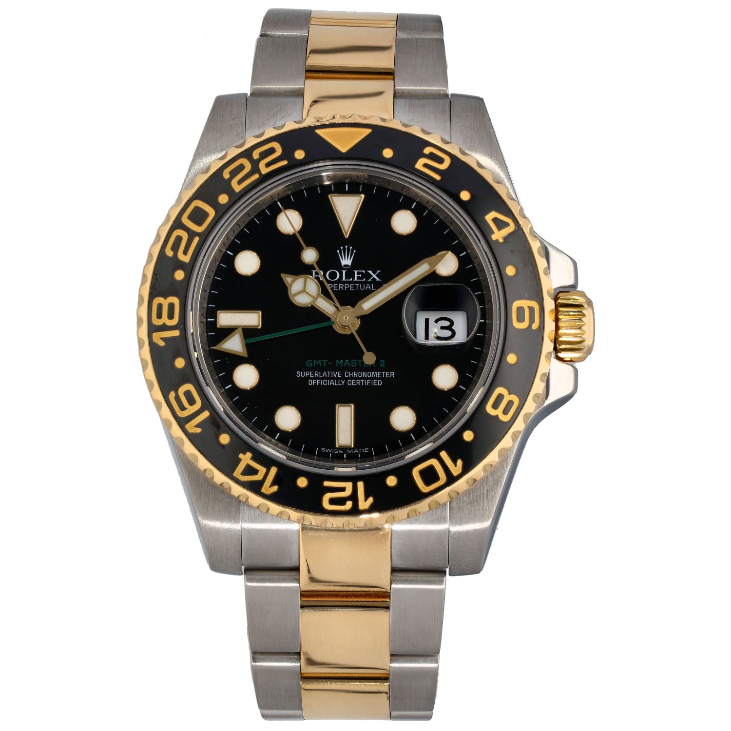 Rolex GMT Master II 116713 LN 40mm Bi-Colour Watch | H&T