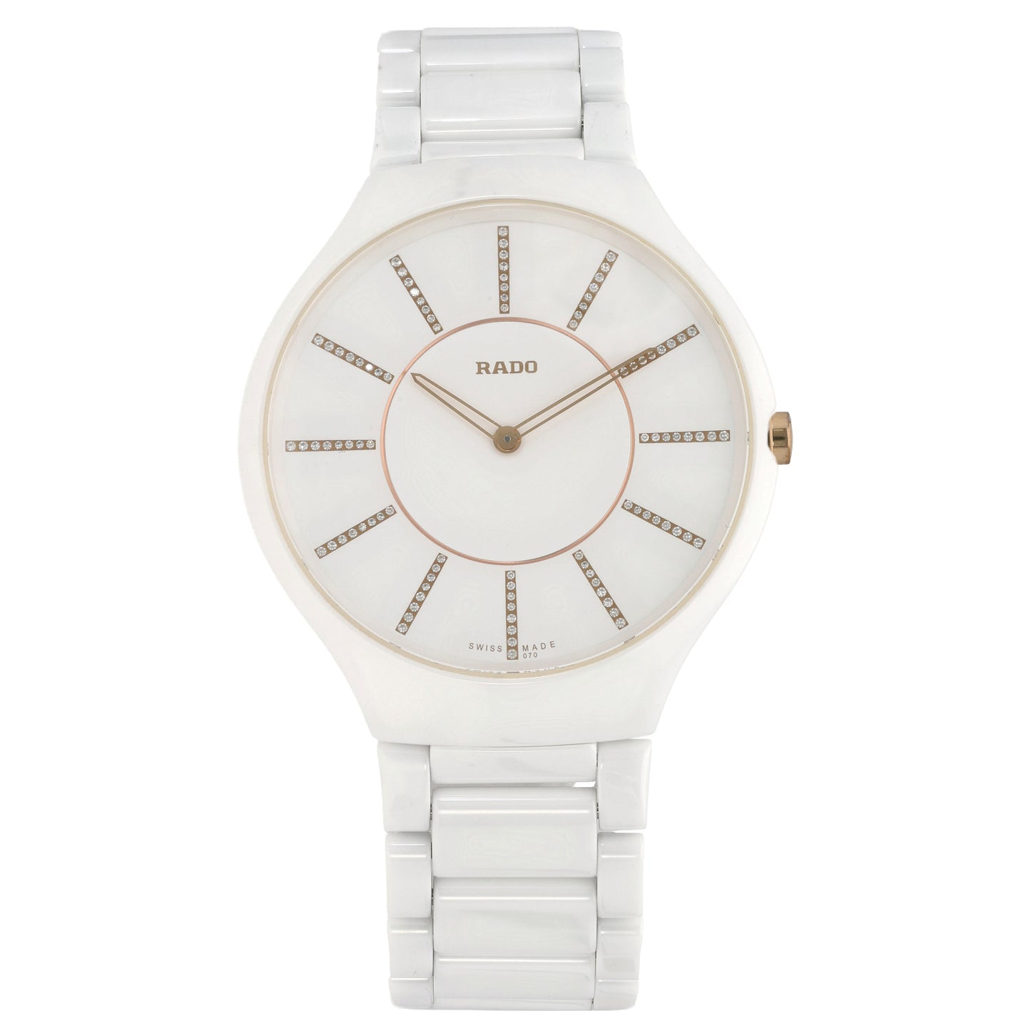 Rado True Thinline 140.0957.3 39mm Ceramic Watch