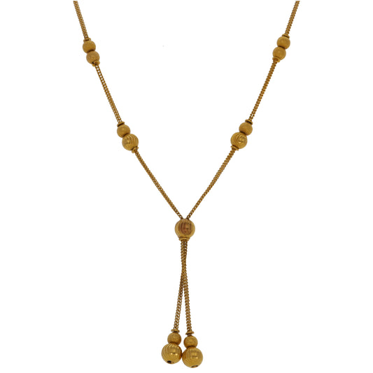 22ct Gold Fancy Necklace 18"
