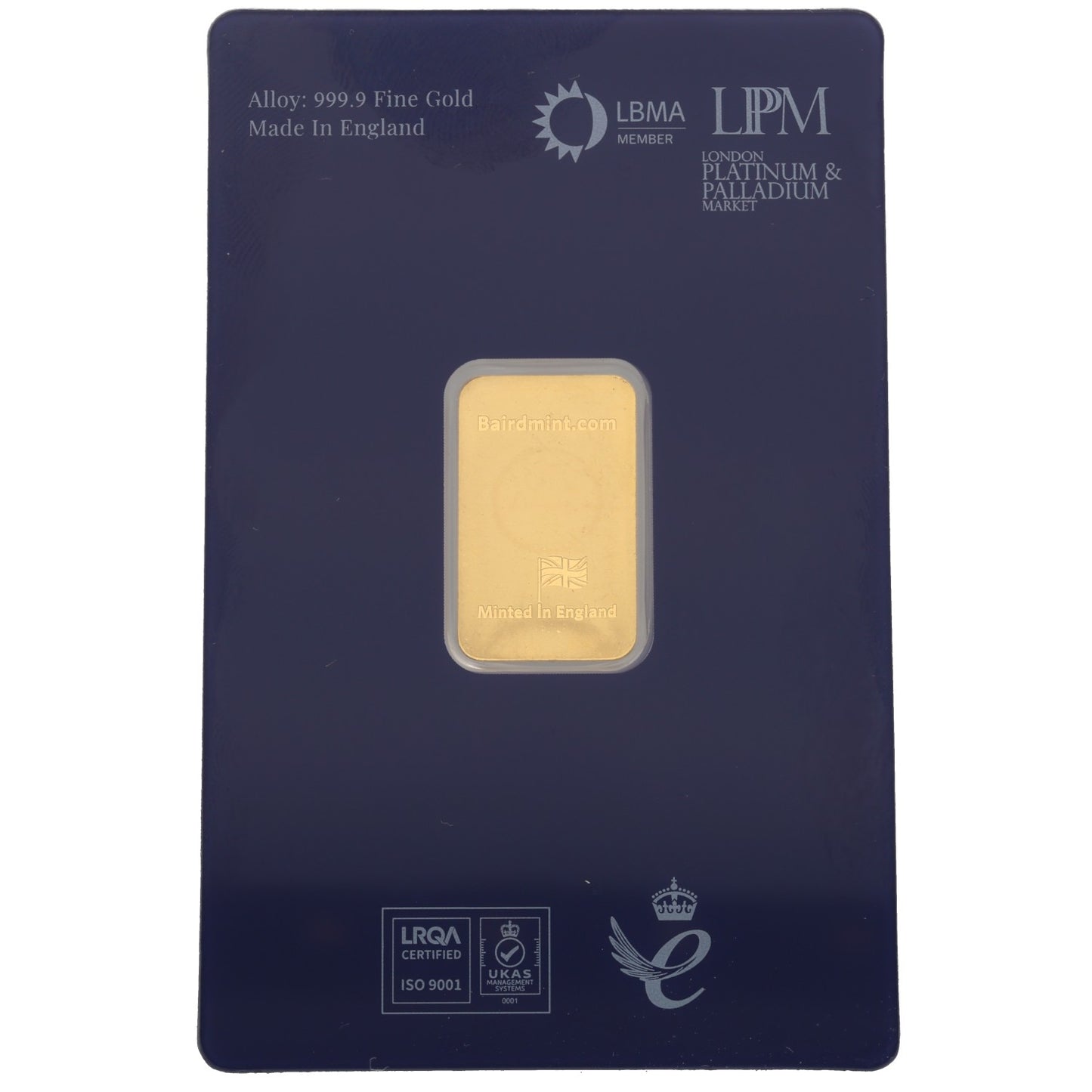 24ct 2.5g Gold Bar