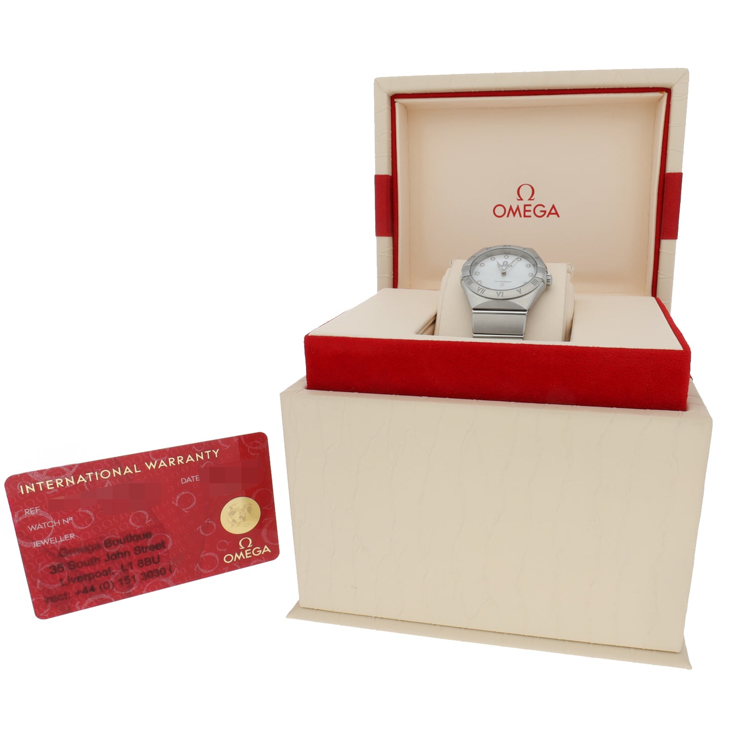 Omega Constellation 131.10.28.60.55.001 28mm Stainless Steel Watch