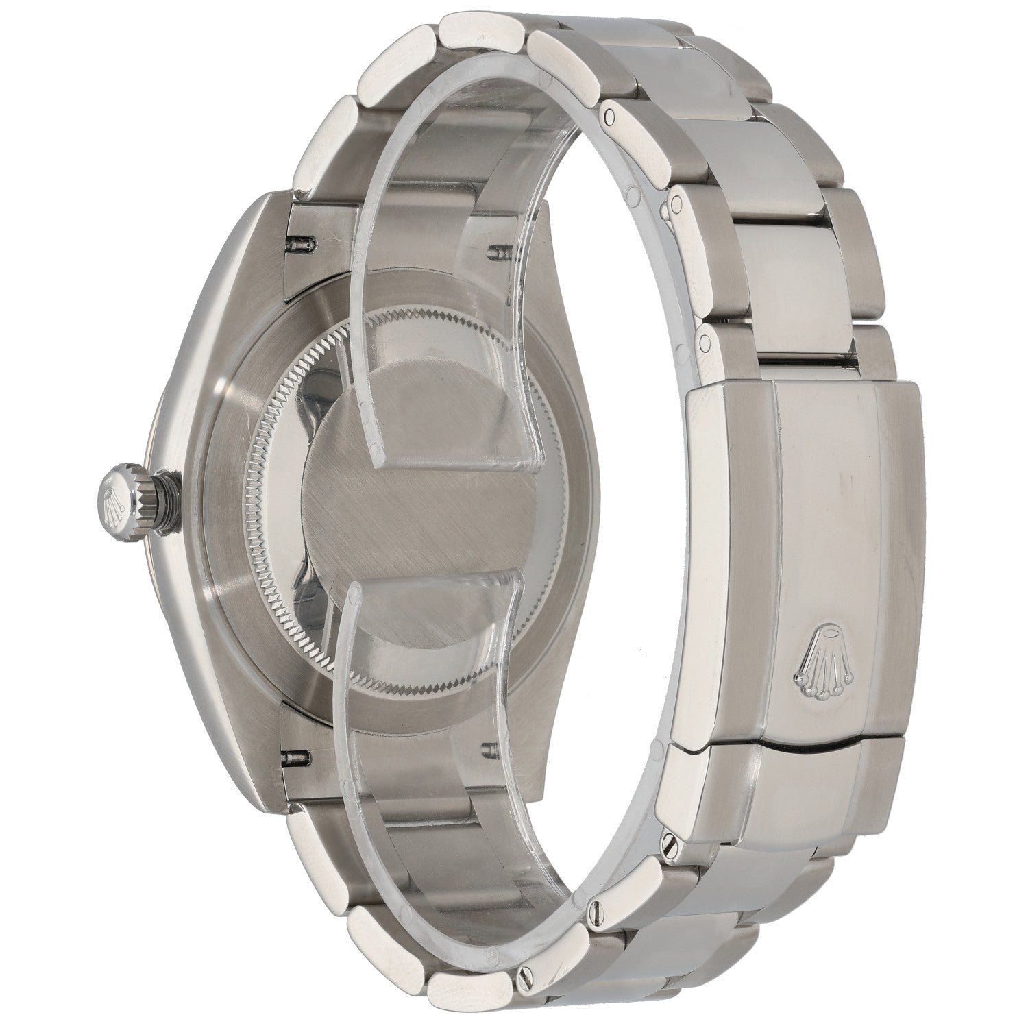 Rolex Datejust 41 126334, Silver Dial, Stainless Steel, Rear Angle Image
