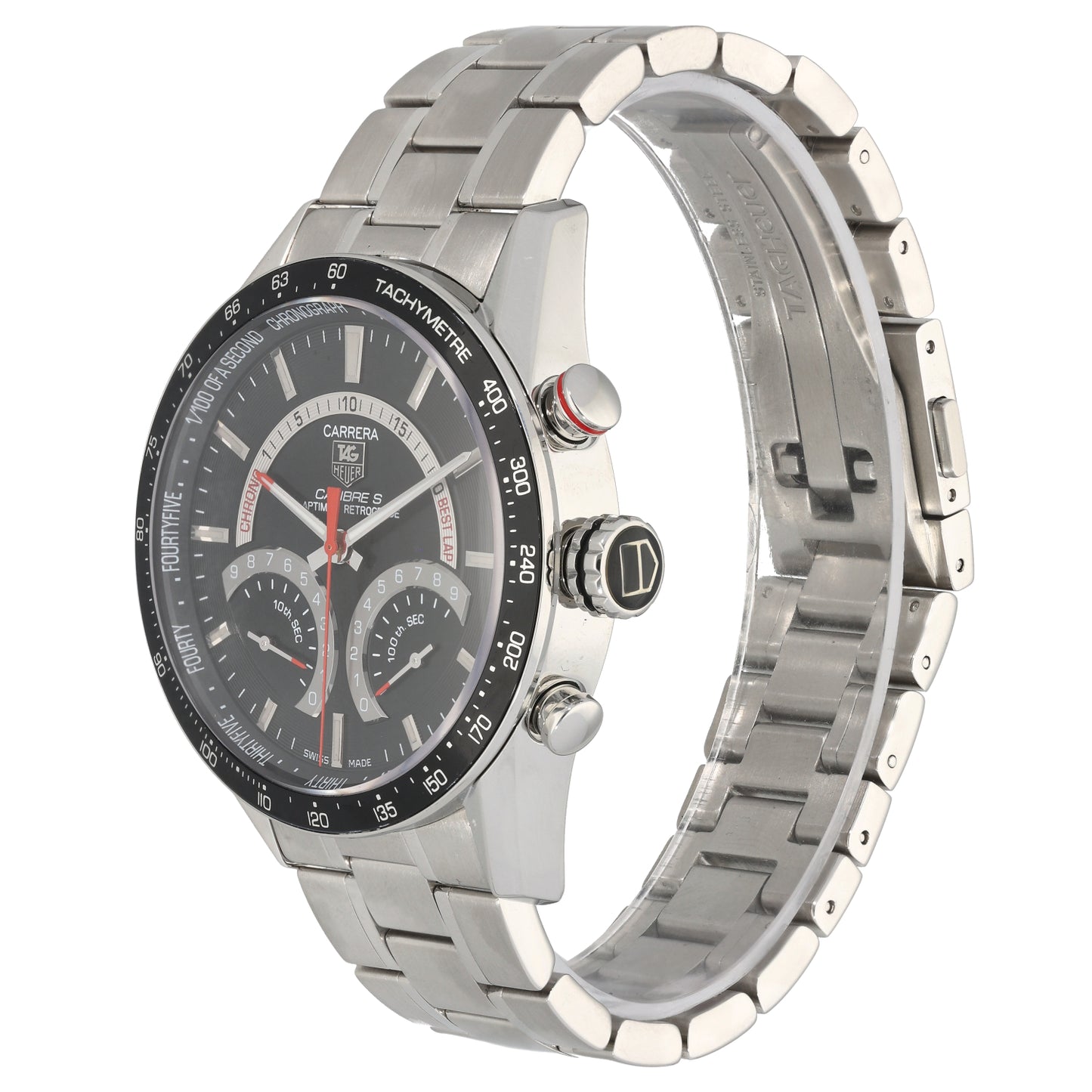 Tag Heuer Carrera CV7A10 43mm Stainless Steel Watch