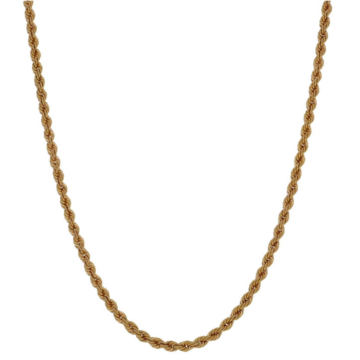 9ct Gold Rope Chain 18"