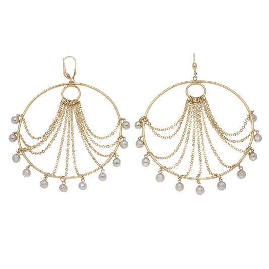 14ct Gold Hoop Earrings