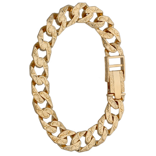 9ct Gold Curb Bracelet
