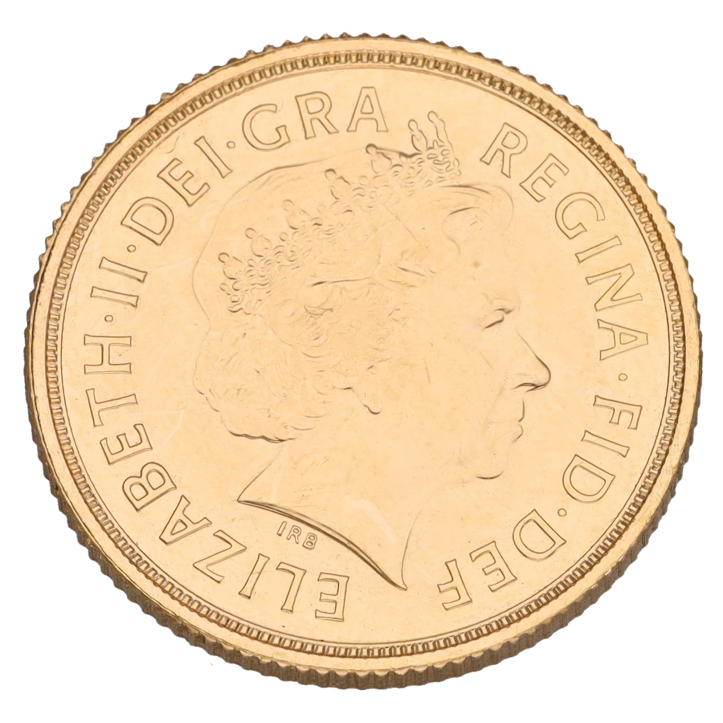 22ct Gold Queen Elizabeth II Full Sovereign Coin 2010