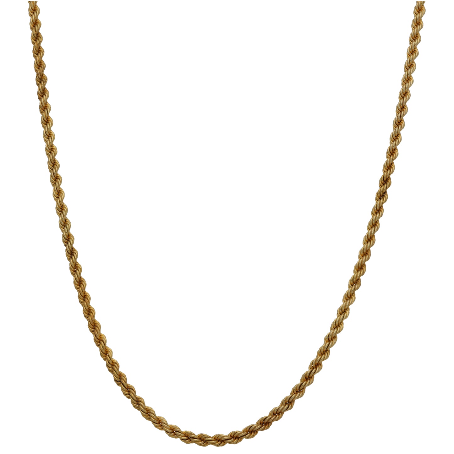 14ct Gold Rope Chain 18"