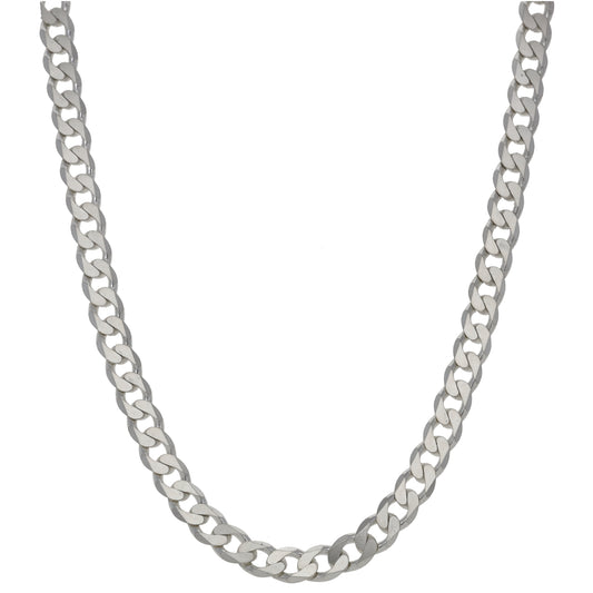 Sterling Silver Curb Chain 20"