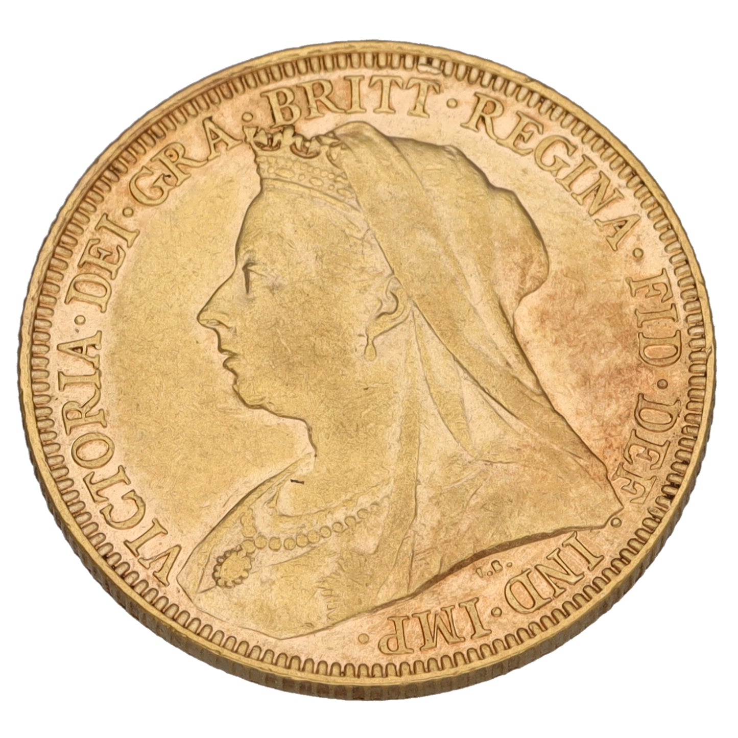 22ct Gold Queen Victoria Full Sovereign Coin 1895