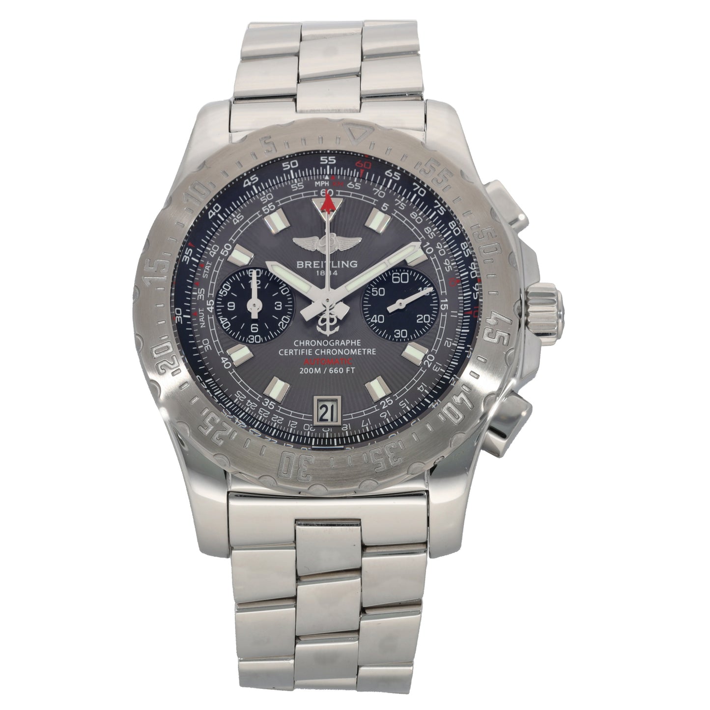 Breitling Skyracer A27362 43mm Stainless Steel Watch
